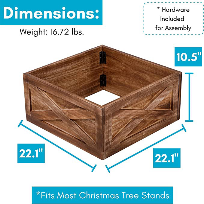 BirdRock Home Wood Tree Collar Wayfair